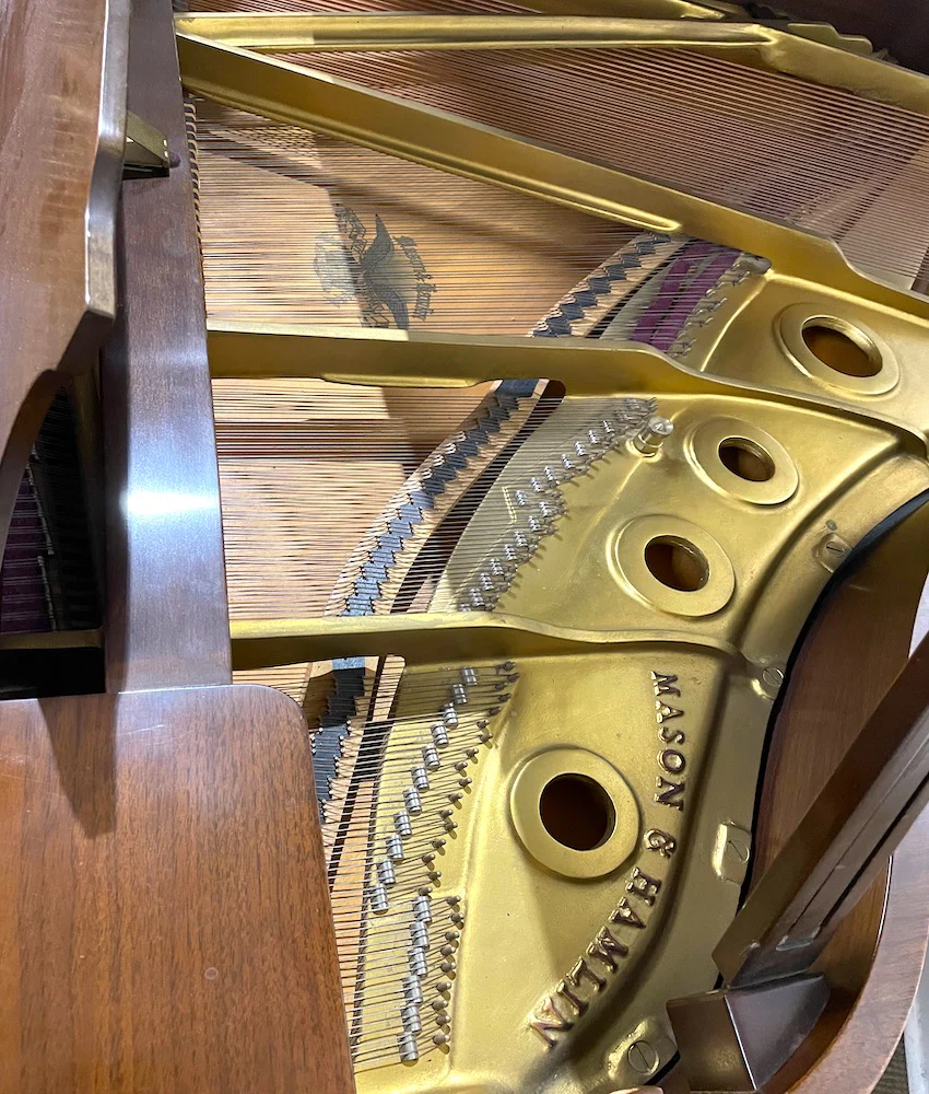 Mason & Hamlin 5'8.5" Model A Grand Piano | Polished Mahogany | SN: 87506 | Used - Image 5